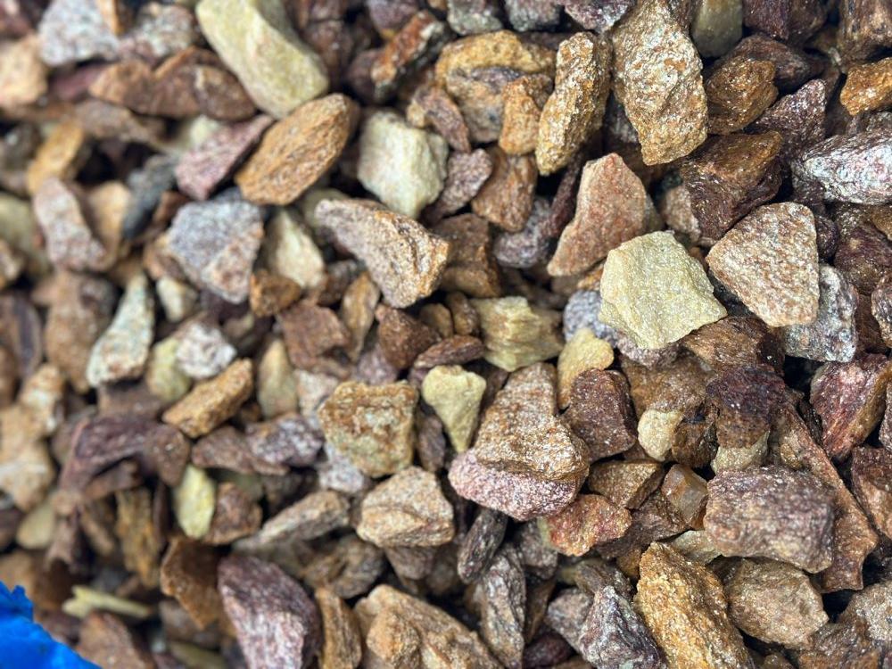 Златолит персиковый декоративная каменная крошка купить в Челябинске