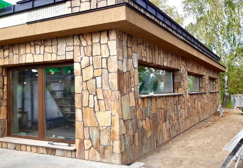 Плитняк кора дерева для фасада купить в Челябинске