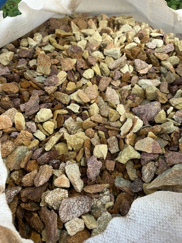 Златолит персиковый декоративная каменная крошка купить в Челябинске