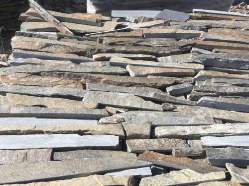 Горбушка златолит мультиколор для облицовки купить в Челябинске