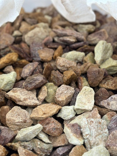 Златолит персиковый декоративная каменная крошка купить в Челябинске