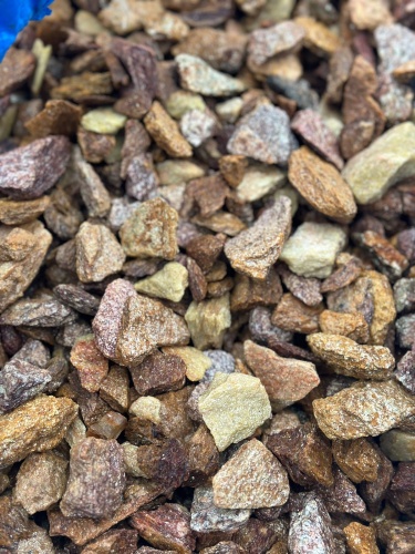 Златолит персиковый декоративная каменная крошка купить в Челябинске