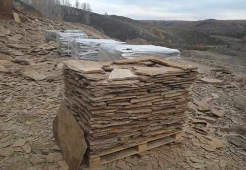 Плитняк кора дерева для цоколя, отмостки купить в Челябинске