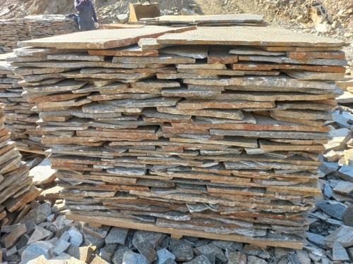 Плитняк серицит облицовочный 10-20мм купить в Челябинске